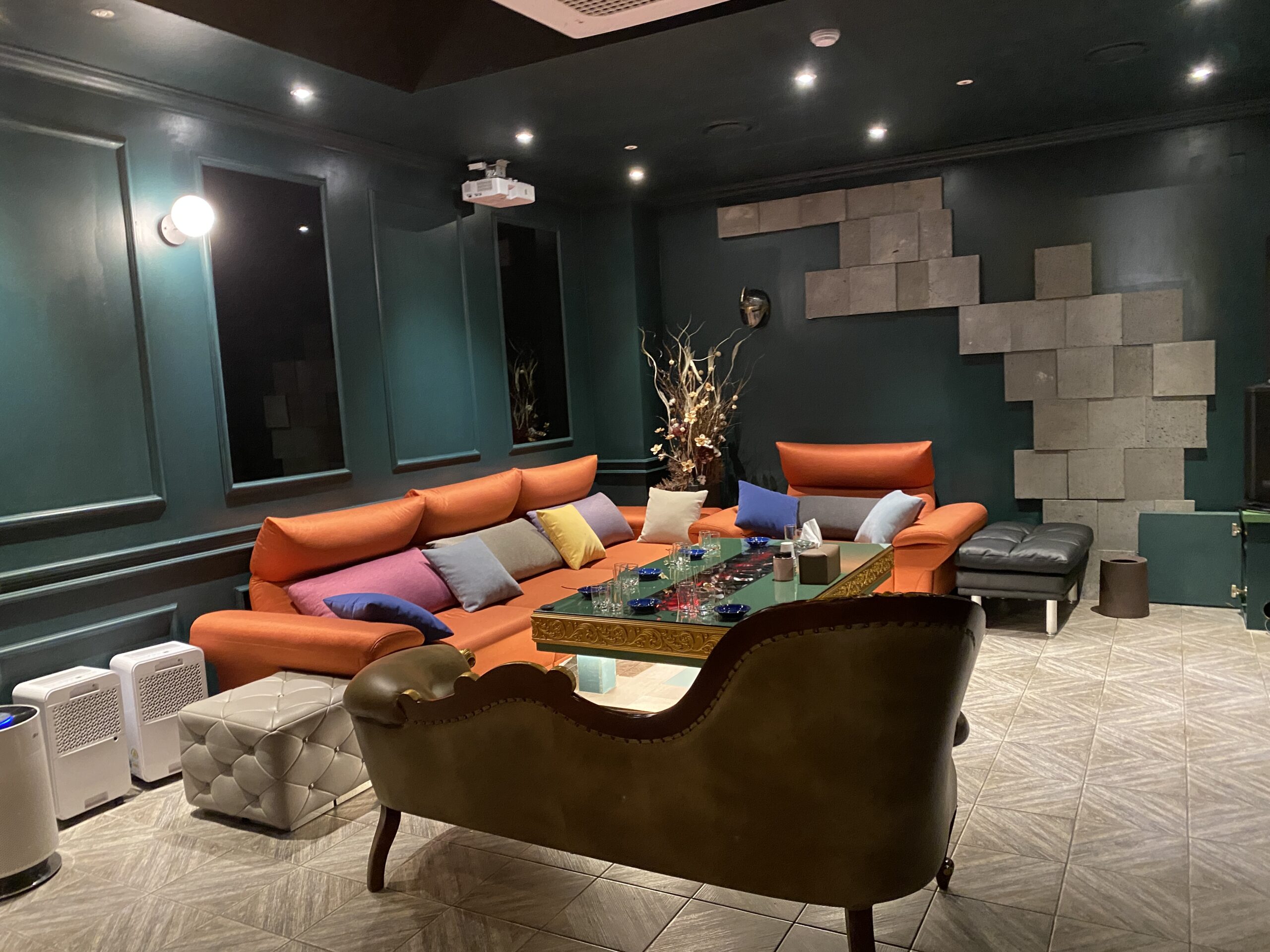 평촌 셔츠룸 고급 인테리어